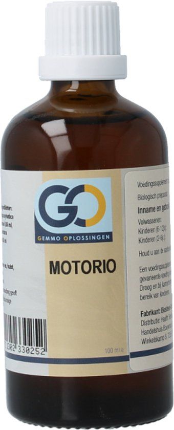 GO Gemmo Oplossingen GO Motorio bio 100 Milliliter