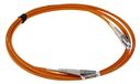 RS PRO LWL-kabel 3m Multi Mode Orange LC 50/125μm