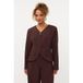Ydence Roodbruin Getailleerde Blazer