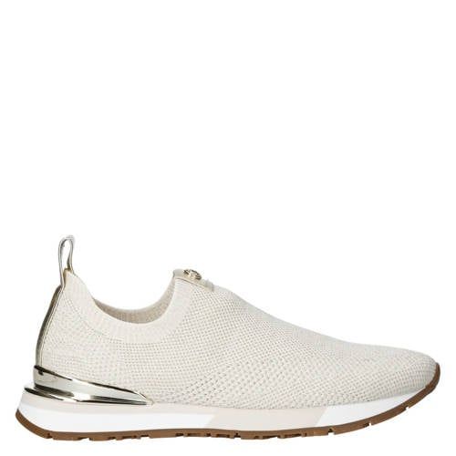 Michael Kors Nova slip on sneakers wit/goud