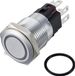 TRU COMPONENTS TC-12647532 Drukschakelaar 250 V/AC 3 A 1x uit/(aan) IP65 RGB Continu Messing (verchroomd) 1 stuk(s)