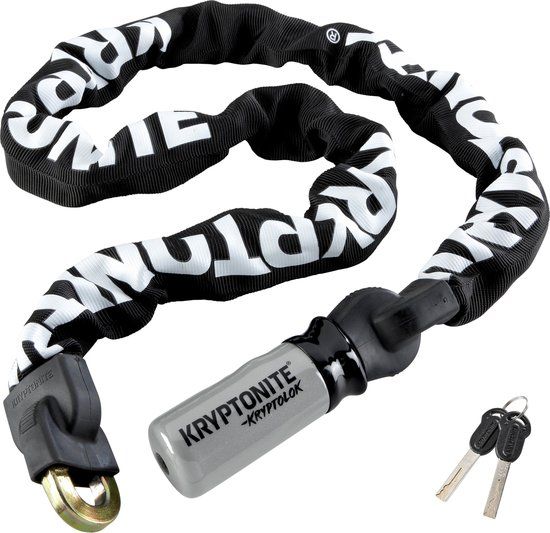 Kryptonite Kryptolok 912 ART-2 Kettingslot - 120cm - Zwart