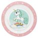 STOR Unicorn Kinderbord van Plastic 938ml - Magnetronbestendig, BPA-vrij, Ergonomisch Design voor Kinderen