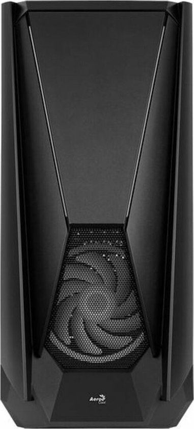 Aerocool VISORBK - ATX Semi-tower Box - Black - LED RGB