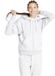 Adidas Essentials 3 Stripes Fleece Sweatshirt Met Rits Wit XS / Regular Vrouw