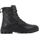 Palladium Pallagrade Officer 99524 - 008 Black Veterboots Dames Leer Zwart