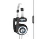 Inakustik Koss Porta PRO - Ultra Portable w/mic & Remote, Black/Silver