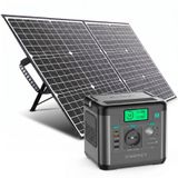 SWAREY 300W (piek 600W) zonne-energie Laadstation met 100W zonnepanelen