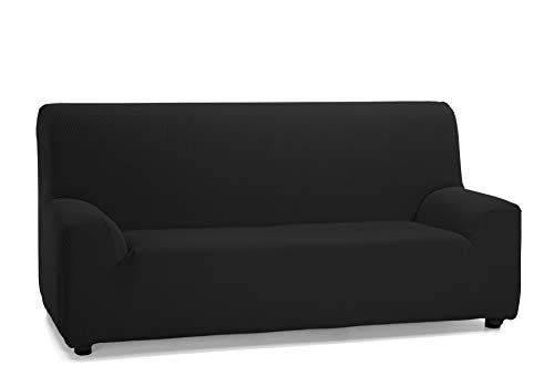 Martina Home Sofa Cover - 3 Seater - 180-240 cm Wide - Black