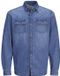 JJ REBEL Austin Wi 500 Overhemd Blauw M
