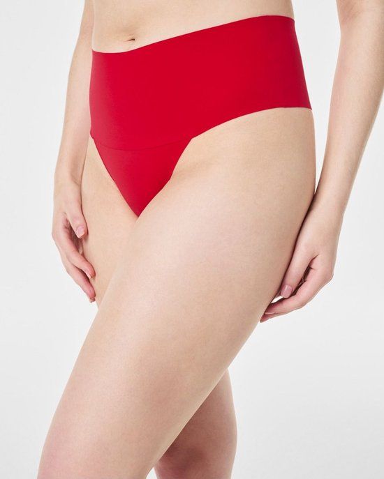 Spanx Undie-tectable Thong Dames Rood XL