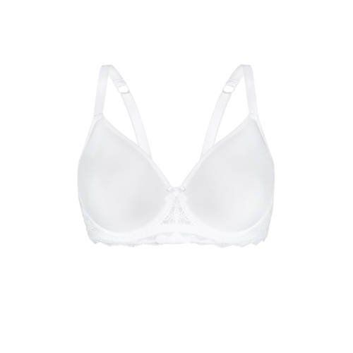 Sassa Mode Fancy Lace Voorgevormde Beugel-BH - Wit - Dames
