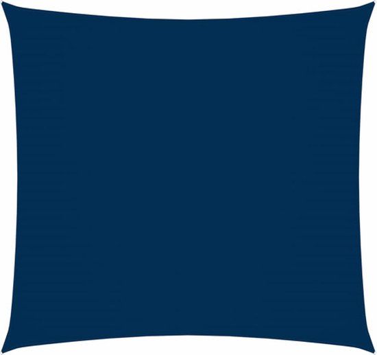 vidaXL Zonnescherm vierkant 2,5x2,5 m Oxford stof blauw