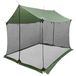 Syfax Campingzeil met gaaswanden Groen 270 x 210 x 210 cm