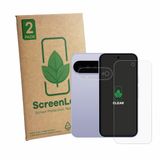 ScreenLeaf 2 Stuks Screenprotector voor Google Pixel 11 (Voor+Camera) - Hoogwaardige Beschermfolie transparant