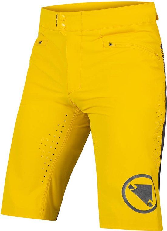 Endura SingleTrack Lite Short - Saffron - Men - XL - Yellow