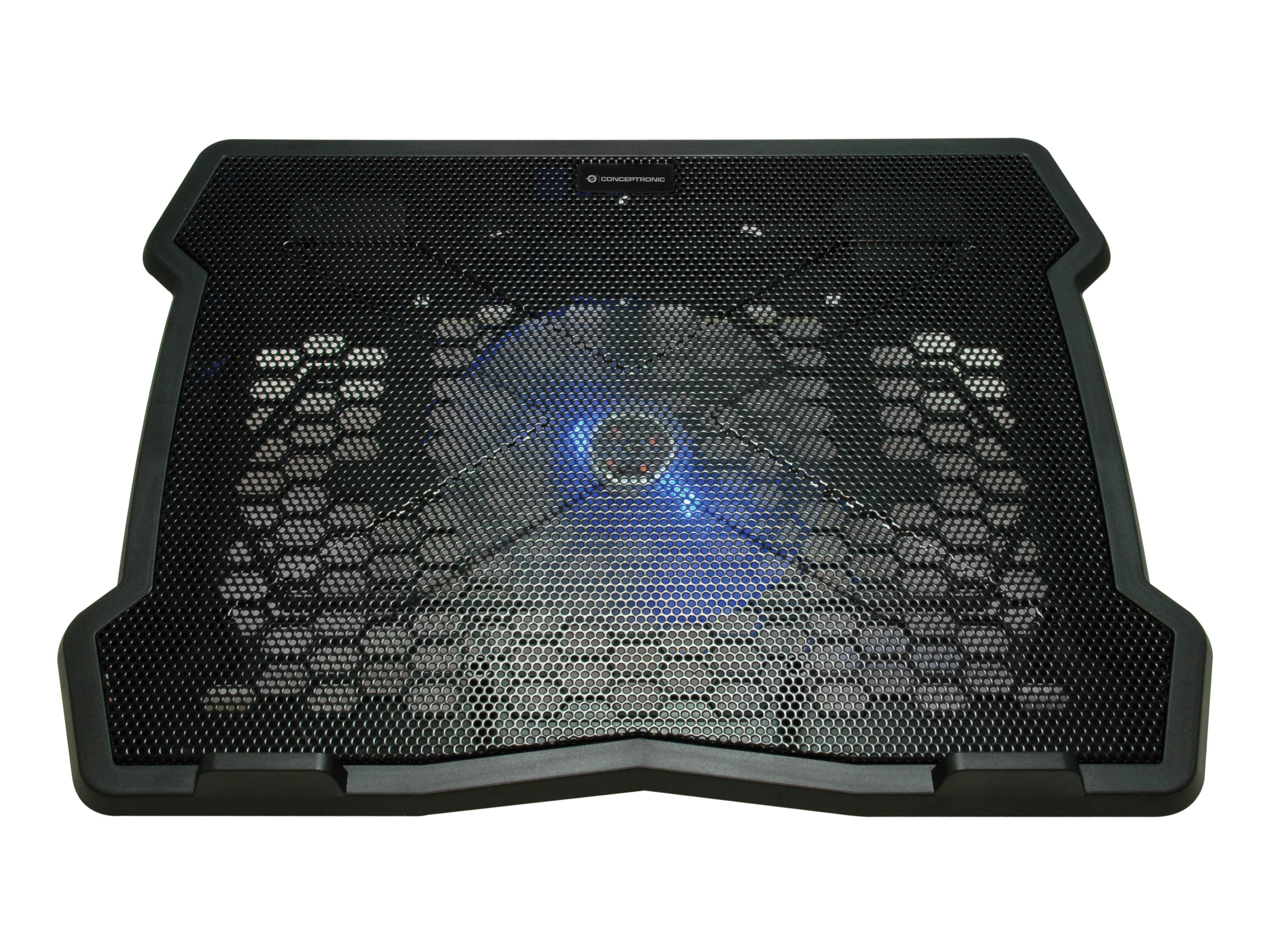 Conceptronic THANA05B Laptop Cooling Pad 39,6 cm (15.6") Zwart