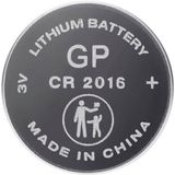 GP Knoopcel CR2016 3 V 25 stuk(s) 80 mAh Lithium GPCR2016B
