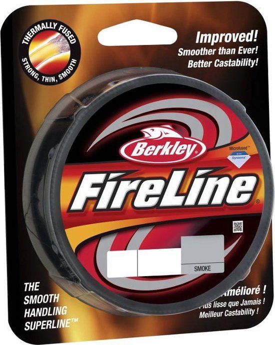 Berkley FireLine Fused Original - 0.17mm - 110m - Zwart