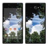 Royal Muurtattoo RS. 73167 set zelfklevend voor Sony Xperia M2 met motief venster op de hemel