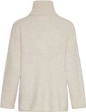 Moss Copenhagen Damestrui Sistine R Beige Wol Grof gebreid Loose Fit XS