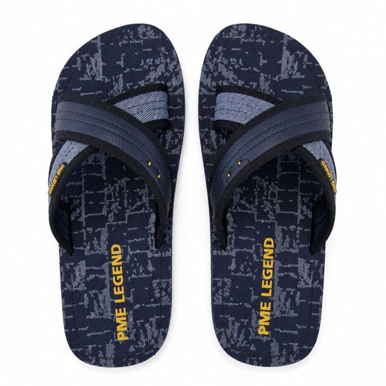 PME Legend Heren Slippers Haig Blauw Maat 44