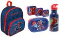 4KidsOnly Spiderman schoolset; rugzak en lunchset 5-delig