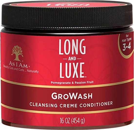 As I Am Long & Luxe Growash Creme Conditioner - 454 gr