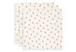 Jollein Hydrofiele Doek Small 70x70cm Mini Teddy Bear (3pack)