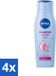 NIVEA Shampoo Diamond Gloss Care 250 ml - 4 pièces