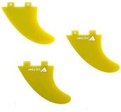 Victory Fiberglass Thruster FCS1 Matt Yellow Polyester Volwassenen