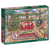 Falcon de luxe The Christmas Conservatory 1000 stukjes Puzzel - Unisex