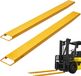 VEVOR Set van 2 Vorkverlengingen Tandverlenging van 1820 mm, Draagvermogen van 1,815 Ton Vorktanden Q235 Koolstofstaal, Eendelig Ontwerp Palletvorkverlenging Compatibel met Vorken van 106 mm
