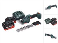 Metabo SGS 18 LTX Q accu gras- en struikschaar 18 V + 2x accu 5,5 Ah + oplader