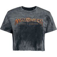 Helloween Monsters Logo T-shirt - S tot 4XL - voor Vrouwen - zwart