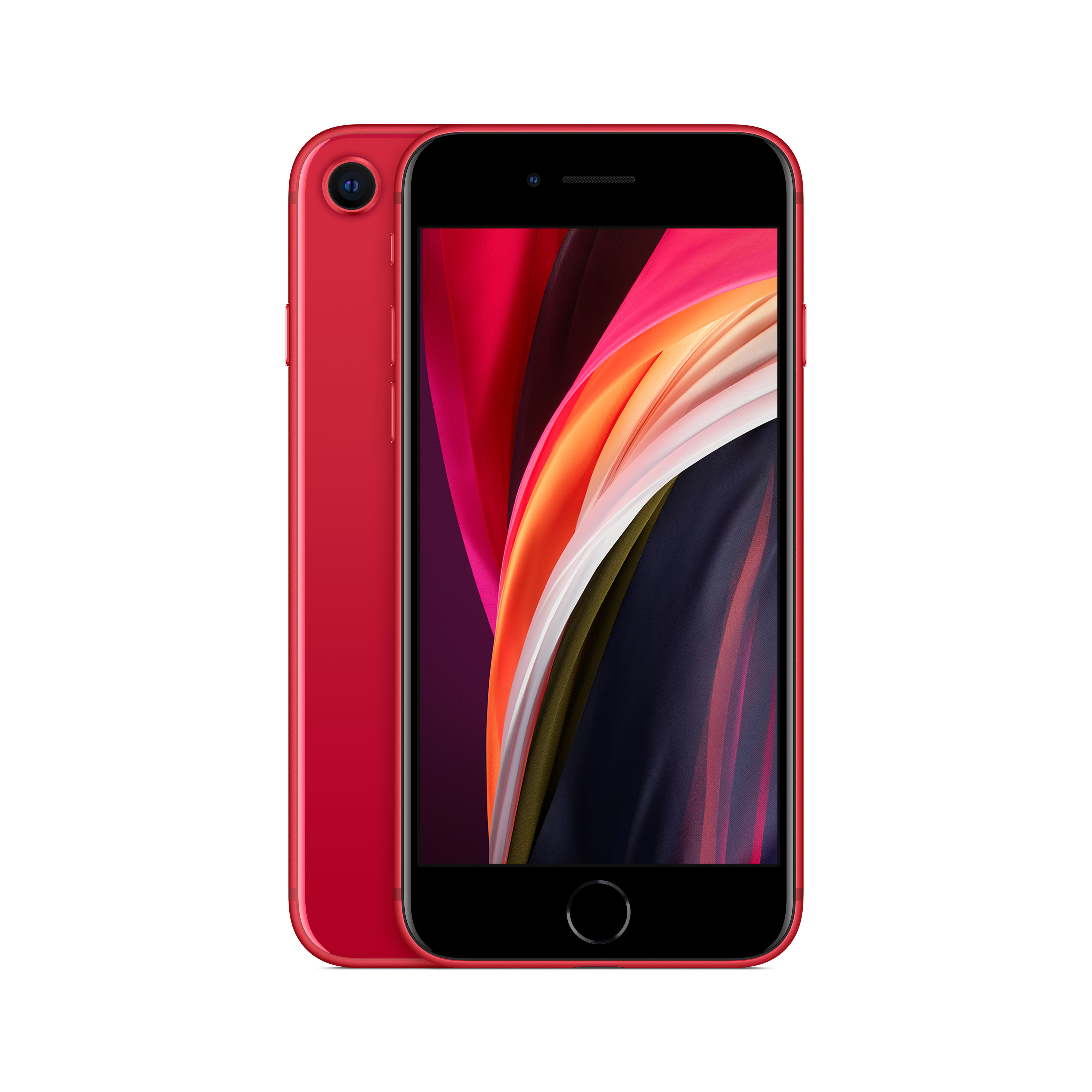 Forza Refurbished Apple iPhone SE (2020) 64GB Red - Licht gebruikt