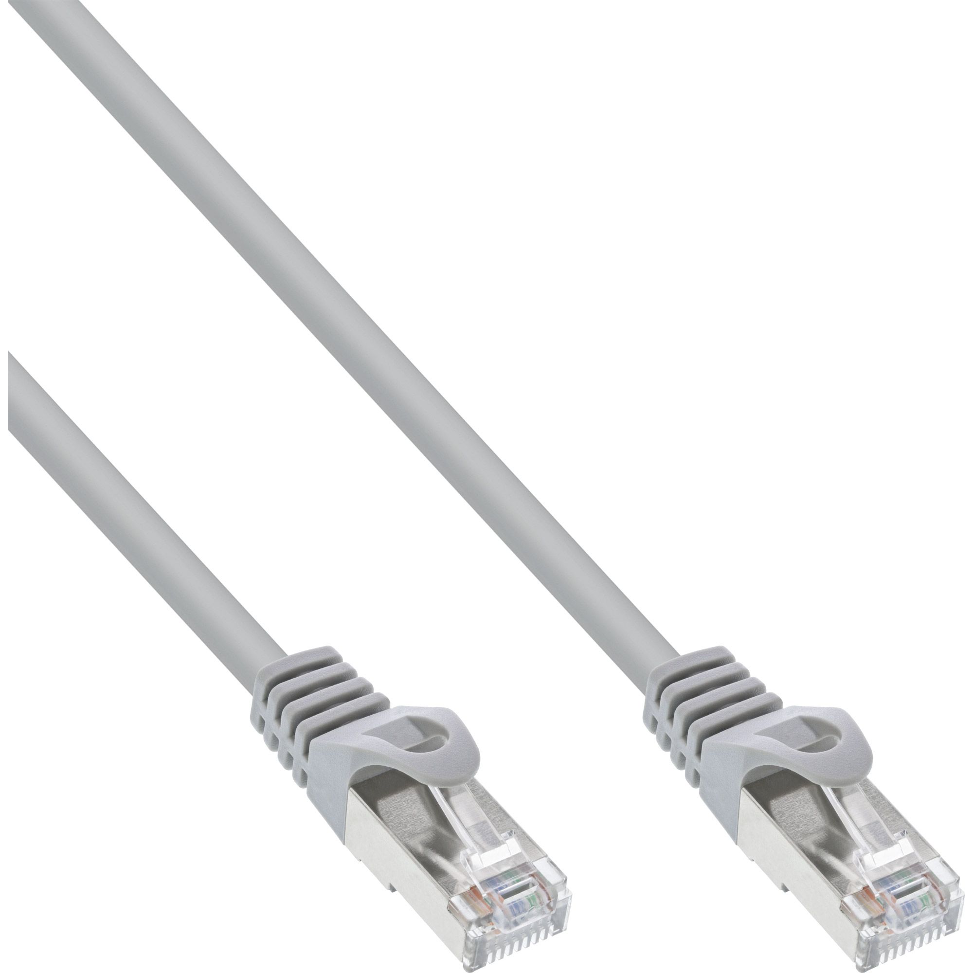 Inline 5m FTP Cat5e - Grijs