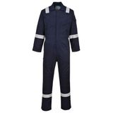 Portwest Super Lichtgewicht Antistatische Overall 210gm FR21 - Marine Lang - XXL