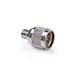 Nedis Satelliet- en Antenne-Adapter - N-Male - F-Female - Vernikkeld - 75 Ohm - Recht - Metaal - Zilver - 10 Stuks - Polybag