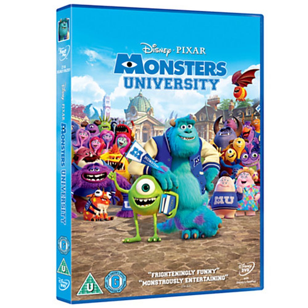 Walt Disney Monsters University dvd