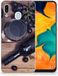 B2Ctelecom Samsung Galaxy A30 | Siliconen Case | Wijn
