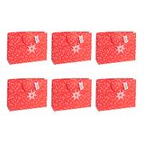 Clairefontaine X-32814-6Cpack - Set van 6 witte Kraft geschenkzakjes, winkelformaat - 37,3 x 11,8 x 27,5 cm - 210 g - Motief: Gezellig - Geschenkverpakking, Ideaal voor: Bordspellen, Puzzels