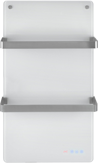 Eurom Sani 400 WiFi - Infrared Electric Space Heater - 400W - Stainless Steel/White