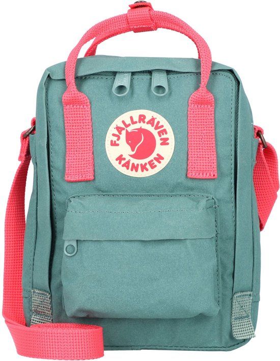 Fjallraven Kanken Sling Rugzak - Frost Green-Peach Pink