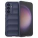 Samsung Coque Galaxy S23 FE en TPU - Série Rugged - Bleu Foncé