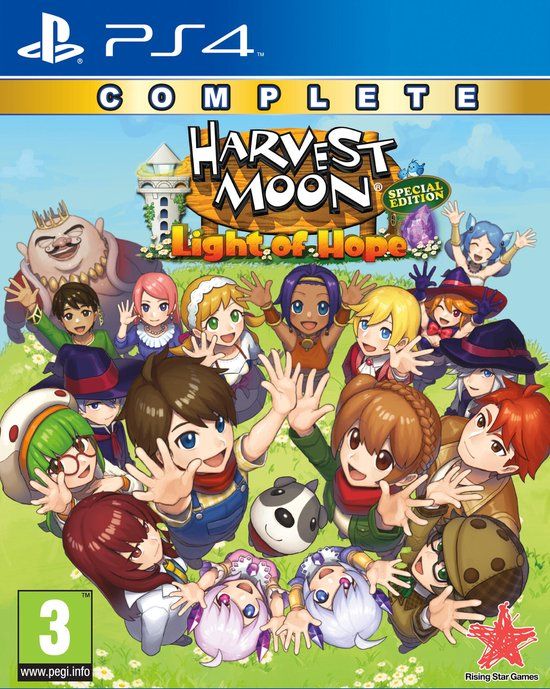Natsume Harvest Moon Light of Hope Special Edition Complete (USA) PlayStation 4
