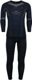 Odlo Fundamentals Performance Warm Lange Mouwen Basislaagset Blauw L Man