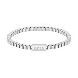 KETTING BOSS HBJ1580288 CHAIN FOR HIM Heren Armband met Lapislazuli Gevlochten Armband