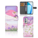 B2Ctelecom OnePlus 9 | Telefoonhoesje | Met pasjeshouder | Bird Flying