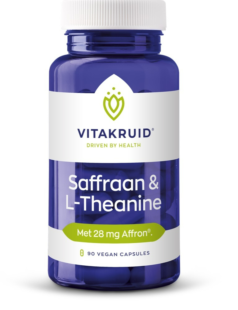 Vitakruid Saffraan & L-Theanine Capsules